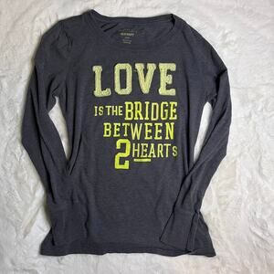 Old Navy Vintage Gray Long Sleeve